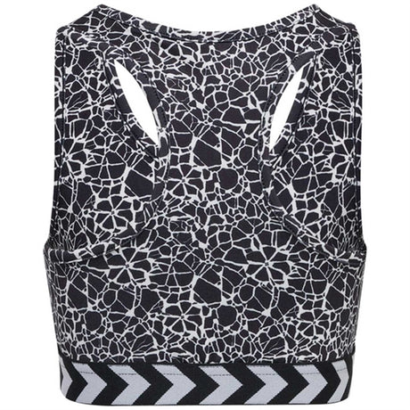 Hummel White/Black Mimmi Sports Top 2