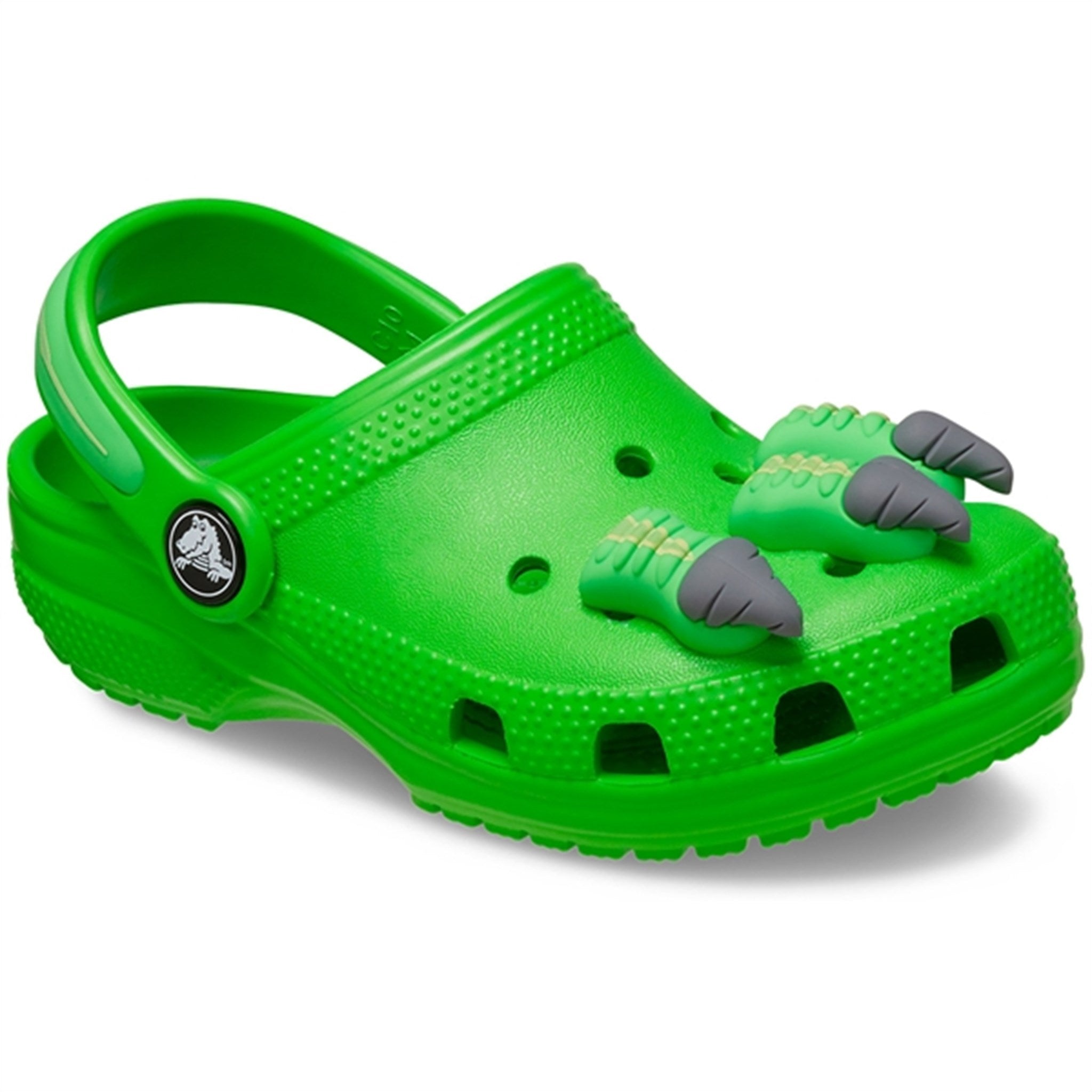Crocs Classic I AM Dinosaur Clog Green Slime 6