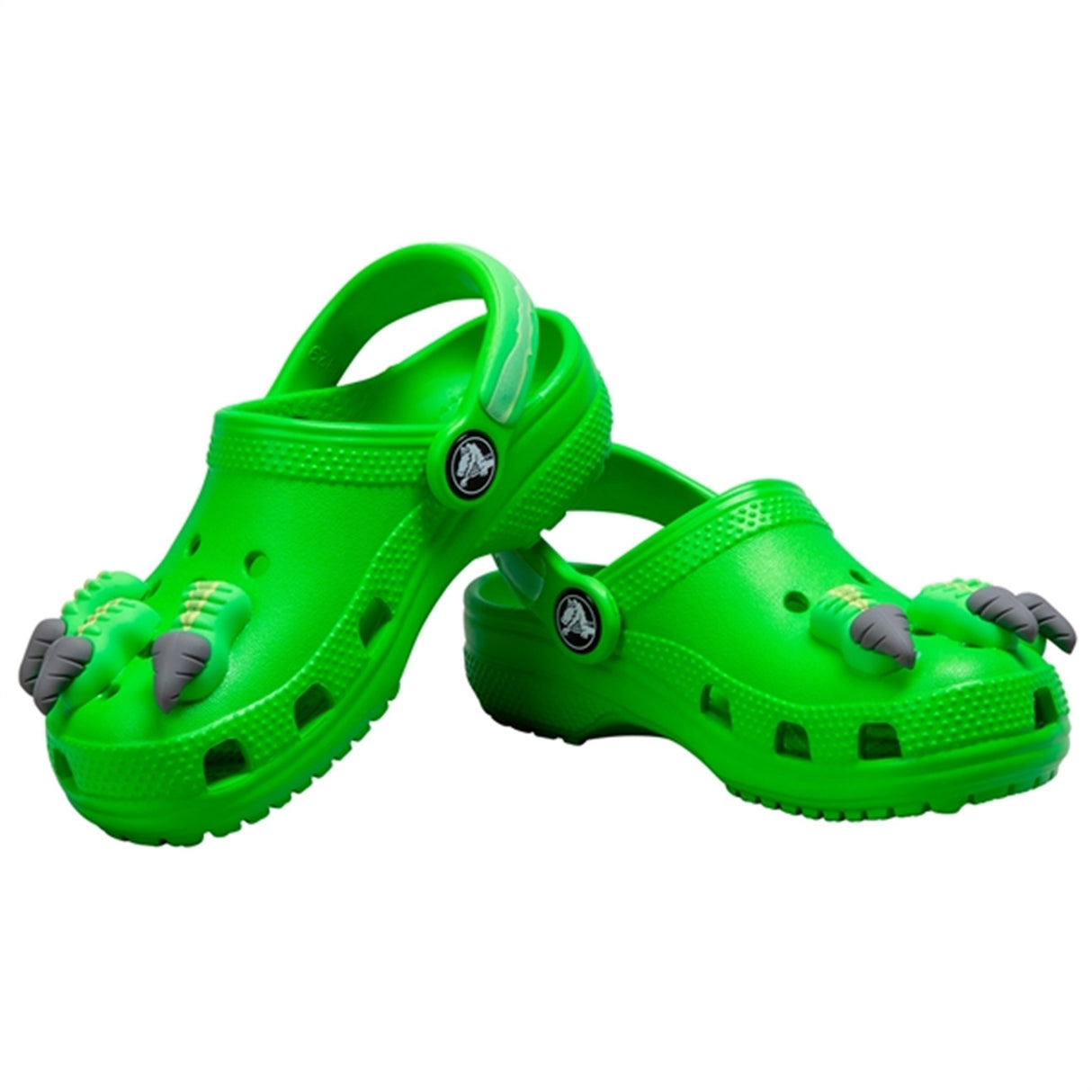 Crocs Classic I AM Dinosaur Clog Green Slime 3