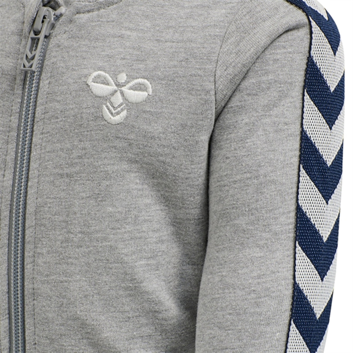 Hummel Grey Melange Bille Tracksuit 3