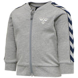 Hummel Grey Melange Bille Tracksuit 4