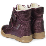 Angulus Tex Boots w Velcro Plum Shine 3