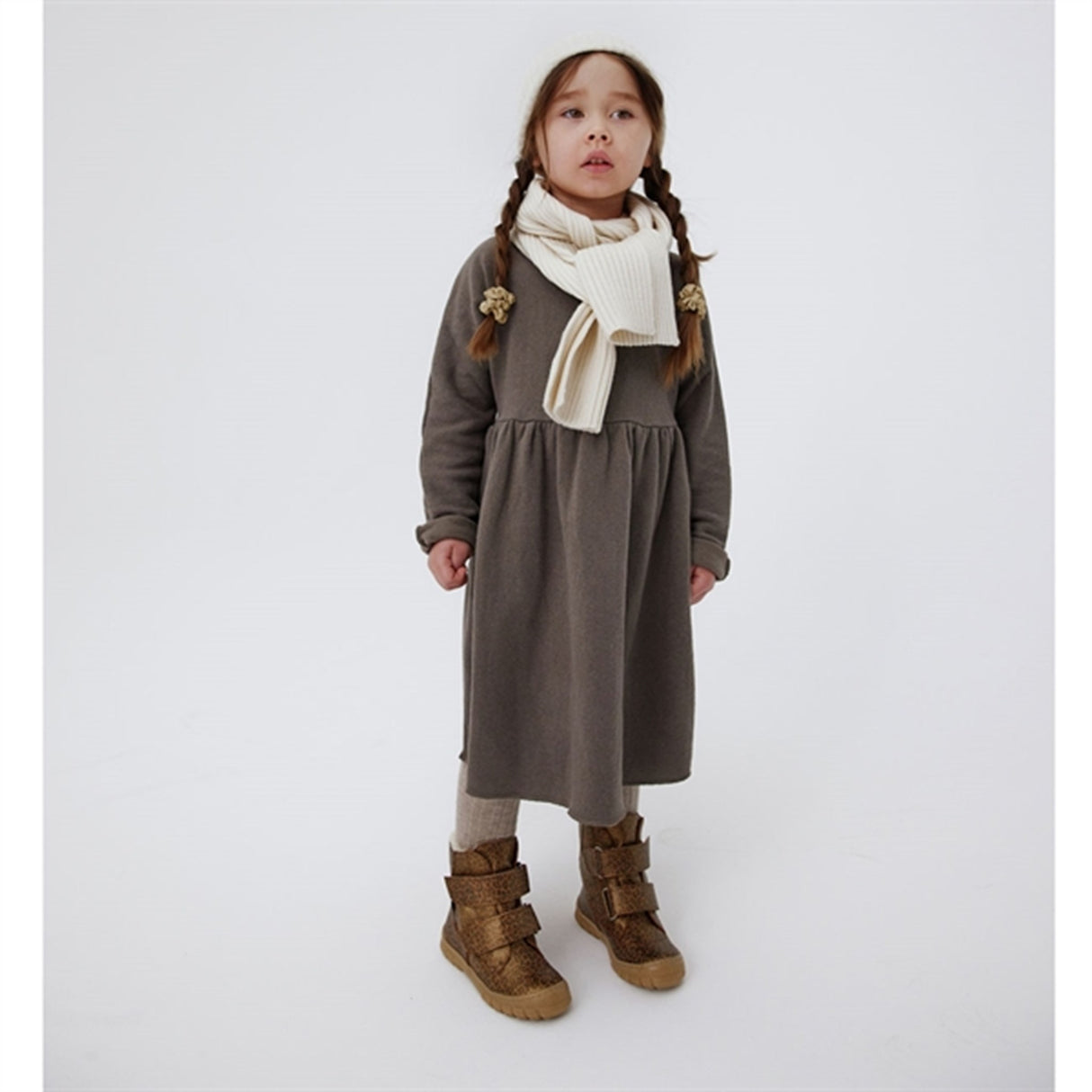 Angulus Tex Boots w Velcro Brown Leo 3