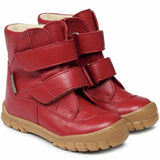 Angulus Tex Boots w Velcro Dark Red
