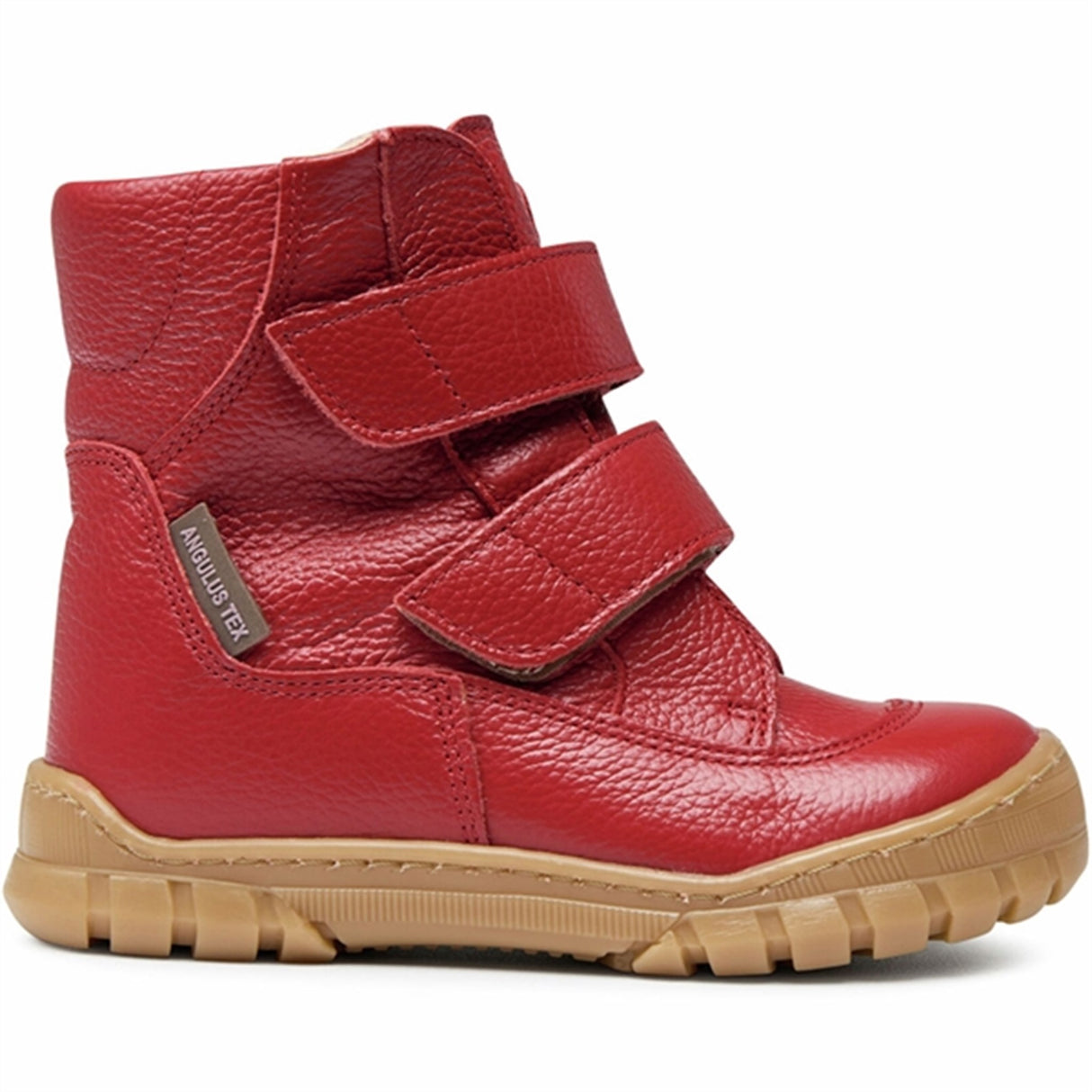 Angulus Tex Boots w Velcro Dark Red 3