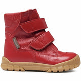 Angulus Tex Boots w Velcro Dark Red 3