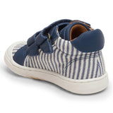 Bisgaard Thor V First Step Shoes Jeans Stripes 3