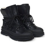 Angulus Tex Boots w Tie And Zipper Black