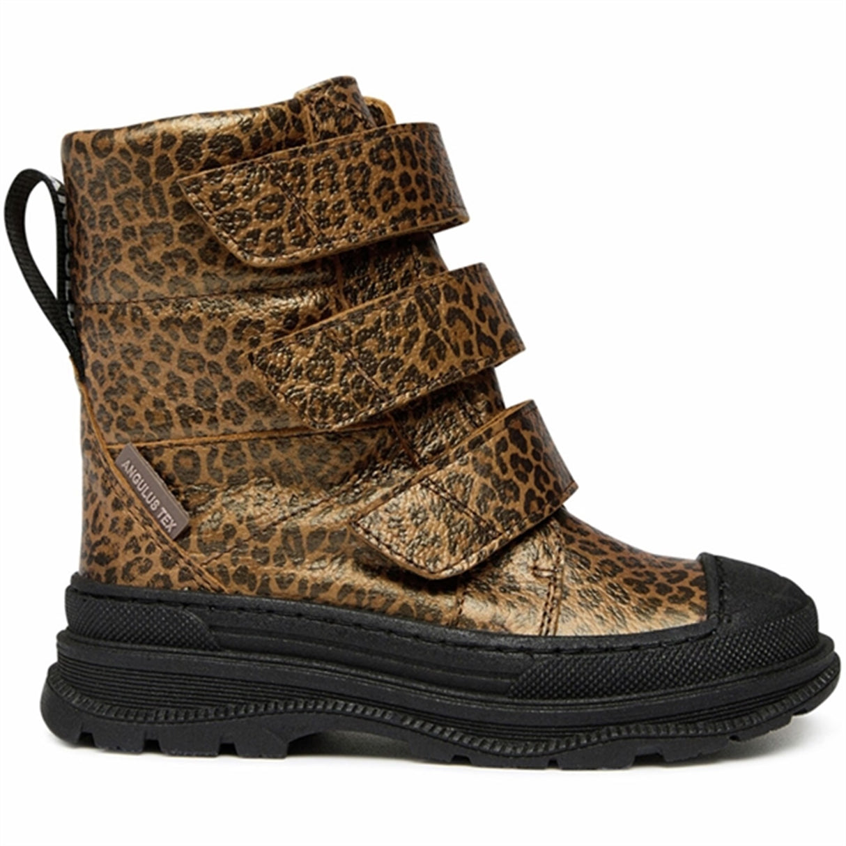 Angulus Tex-Boots w Velcro and Wool Lining Brown Leo 3