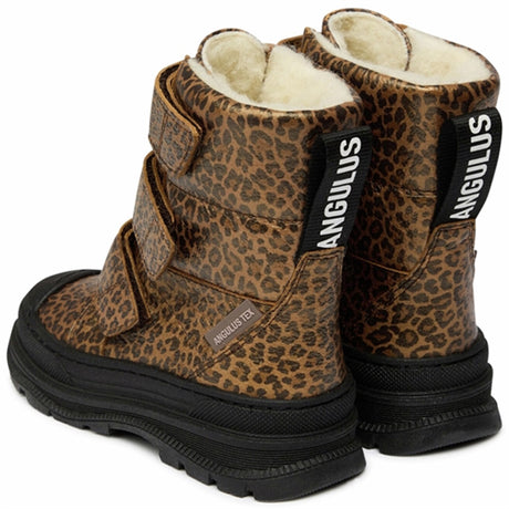 Angulus Tex-Boots w Velcro and Wool Lining Brown Leo 2