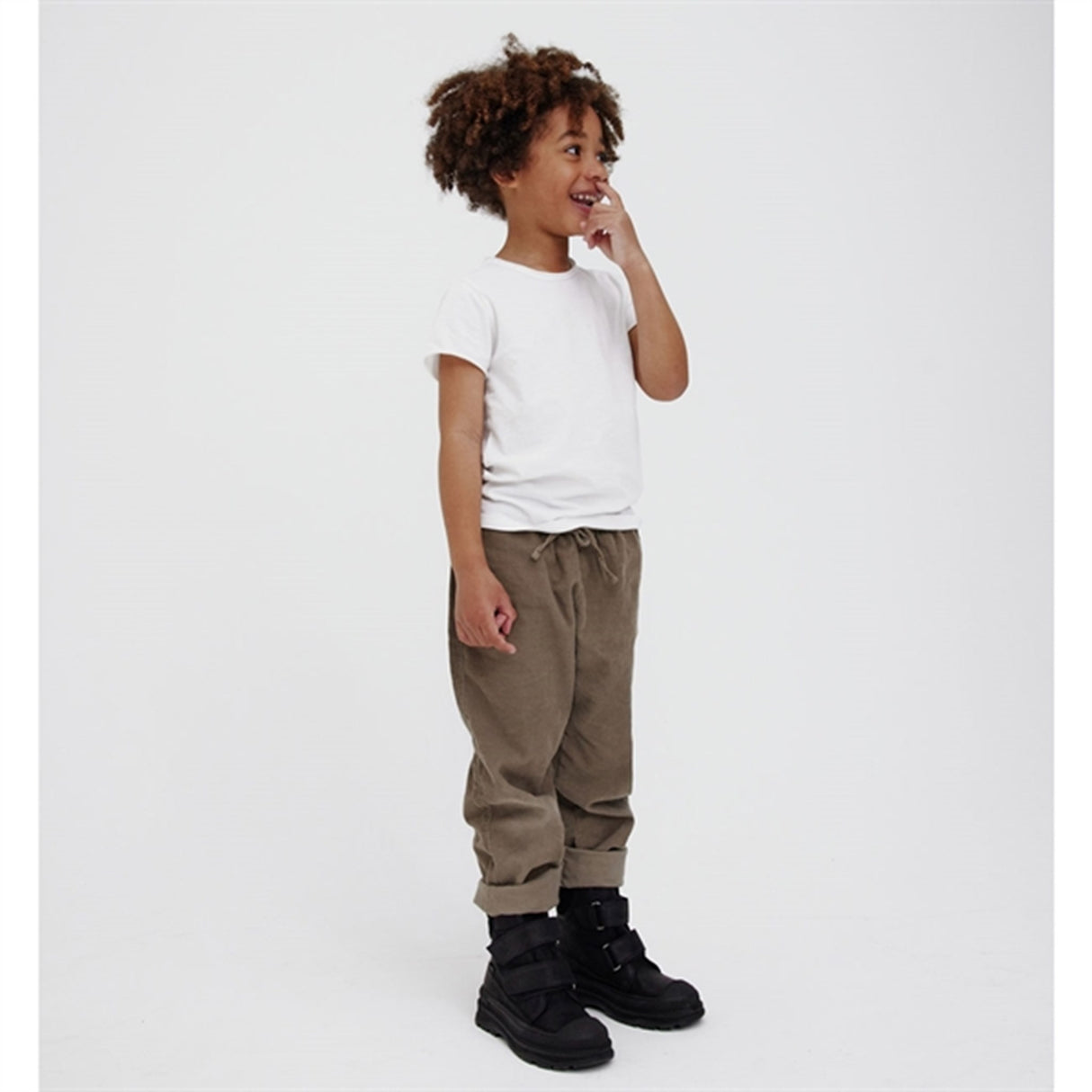 Angulus Tex-Boots w Velcro And Wool Lining Black 3