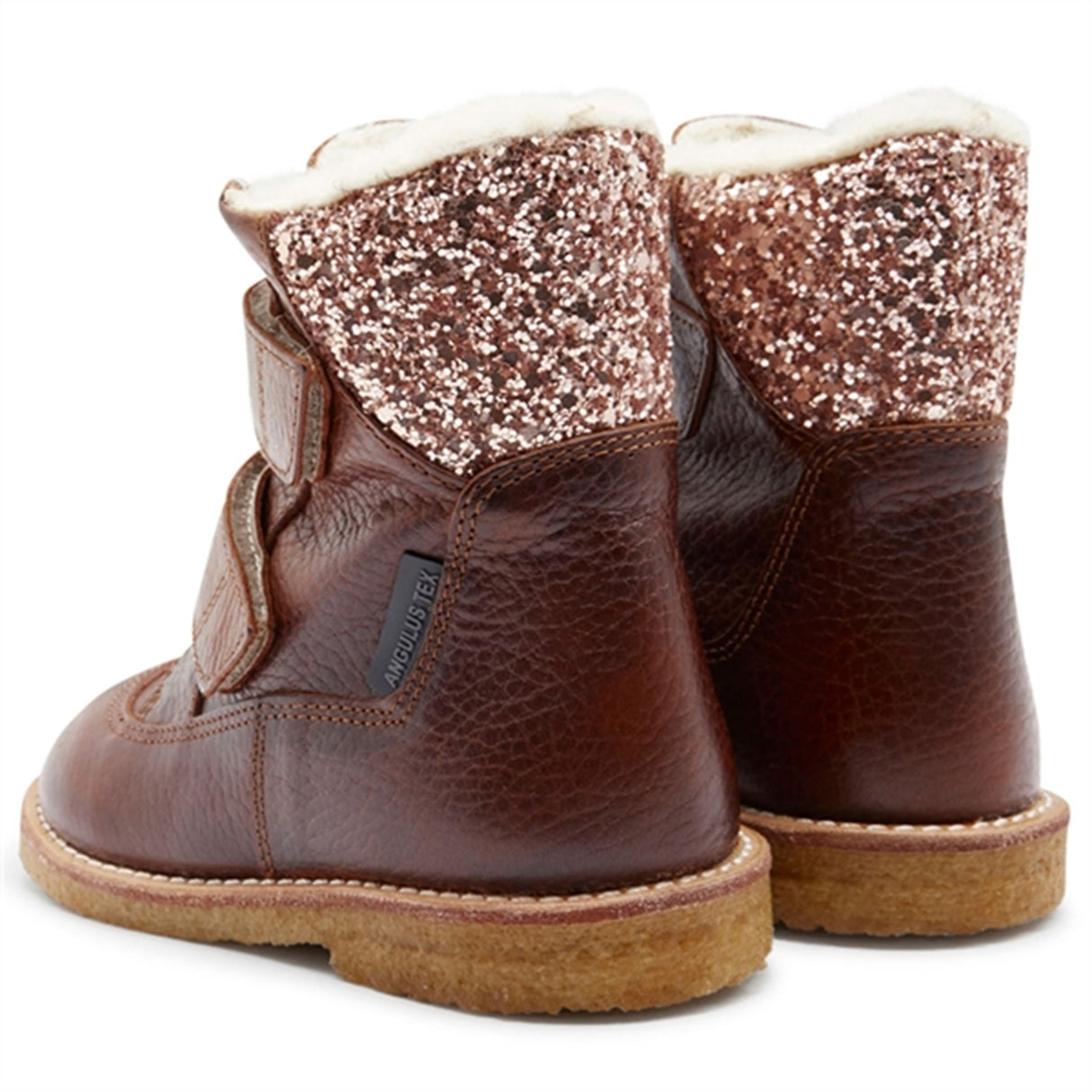 Angulus Tex-Boots With Velcro Cognac/Maple 2