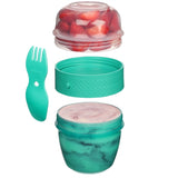 Sistema To Go Snack Capsule Lunch Box 515 ml Minty Teal