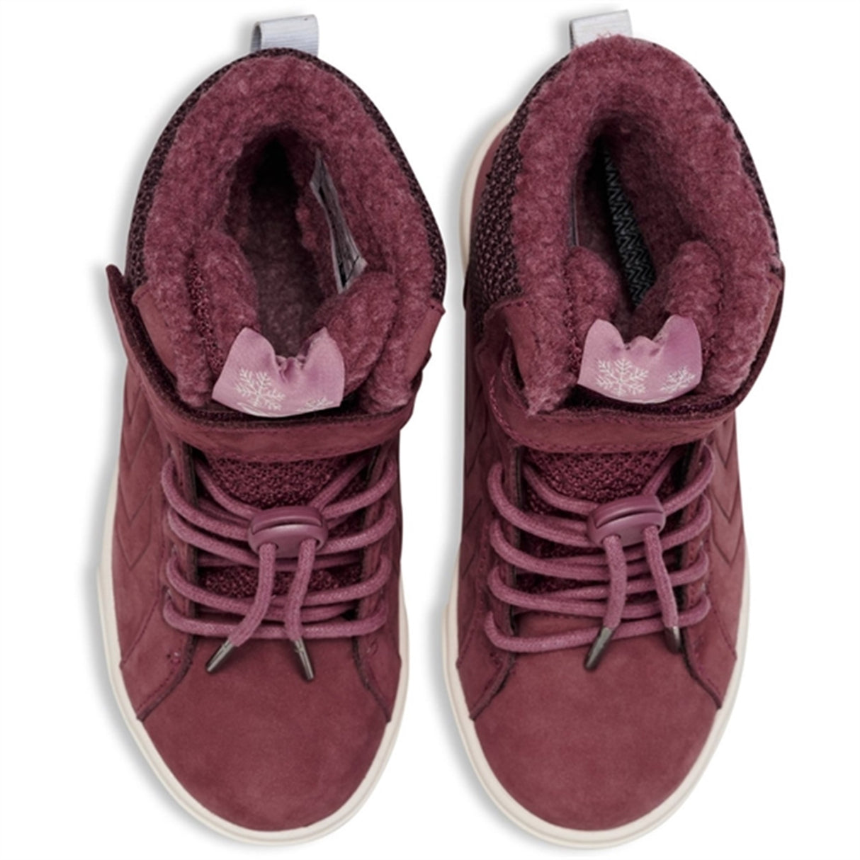 Hummel Splash Tex Jr Winter Boots Rose Brown 3