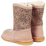 Angulus Tex Boots With Zipper Make Up/Multi Glitter 3