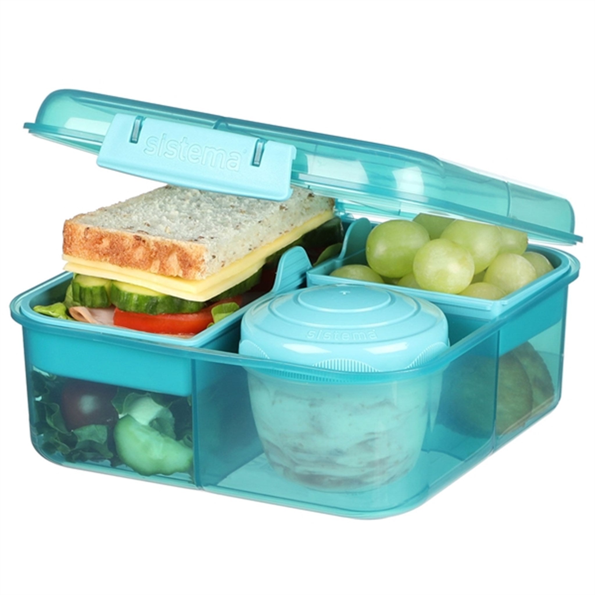 Sistema Bento Cube Lunch Box 1,25 L Teal Stone 6