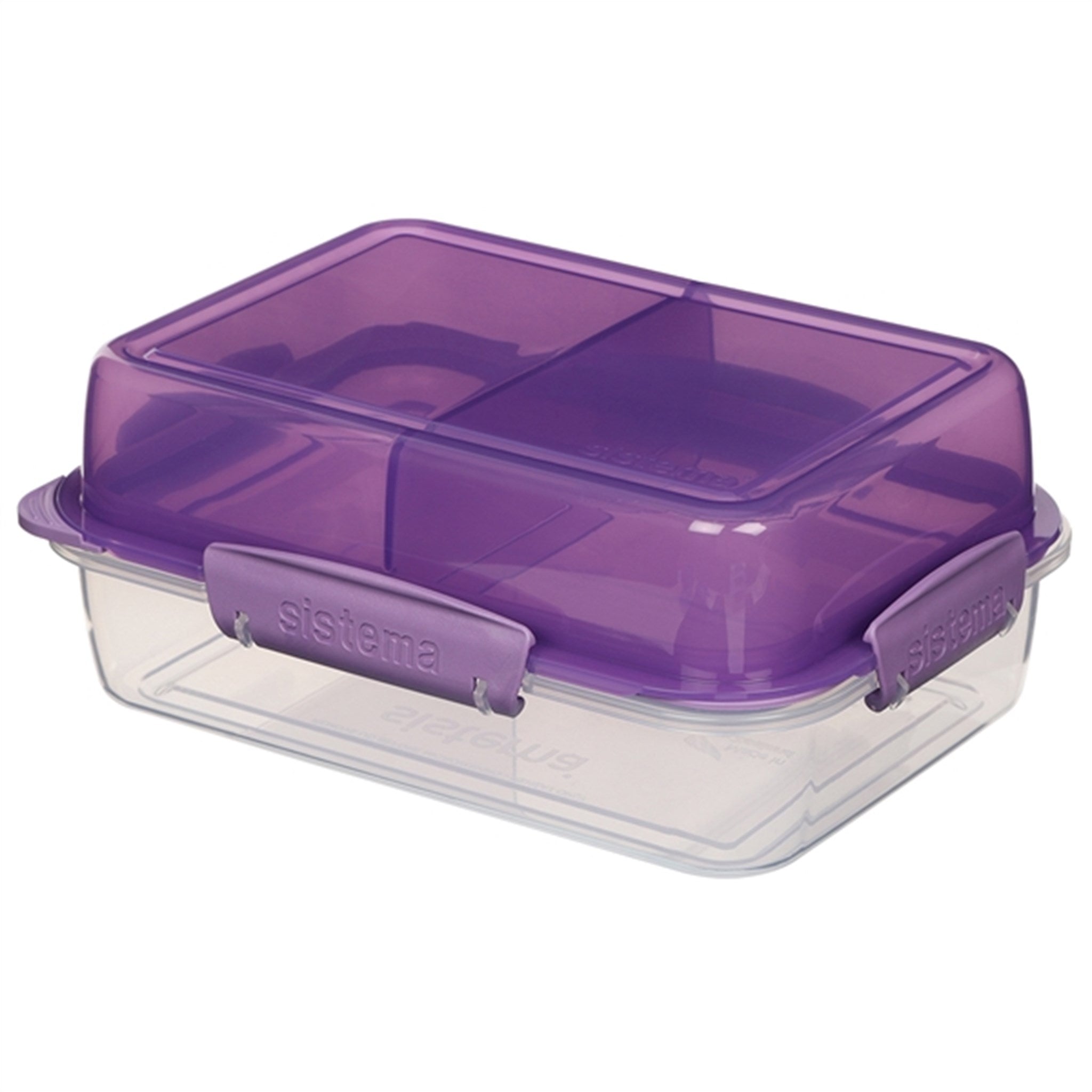 Sistema To Go Lunch Stack Rectangle Lunch Box 1,8 L Misty Purple