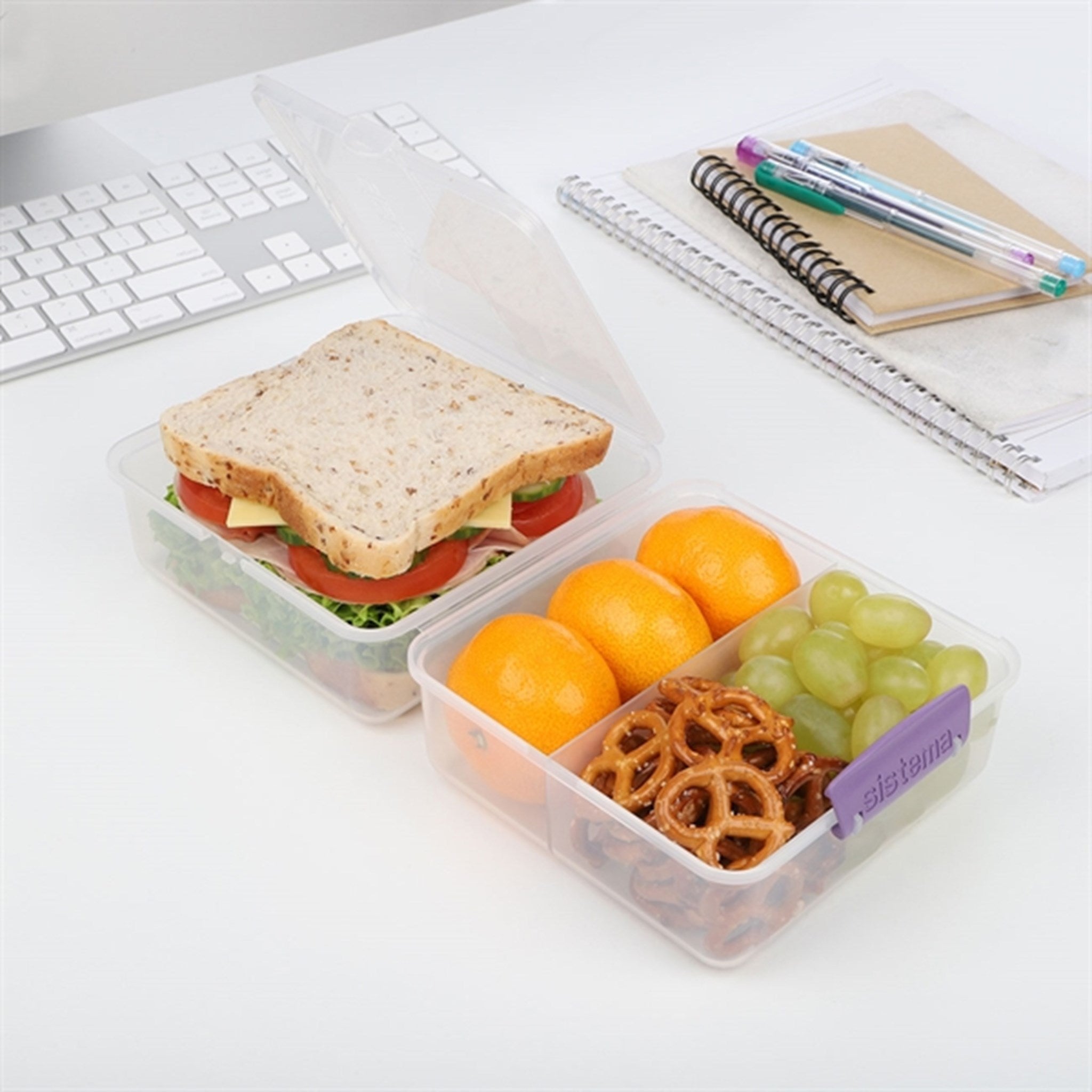 Sistema To Go Lunch Cube Lunch Box 1,4 L Misty Purple 3