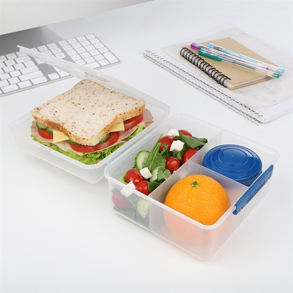 Sistema To Go Lunch Cube Max Lunch Box 2 L Ocean Blue 3