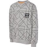 Hummel Grey Melange Trevor Sweatshirt 3