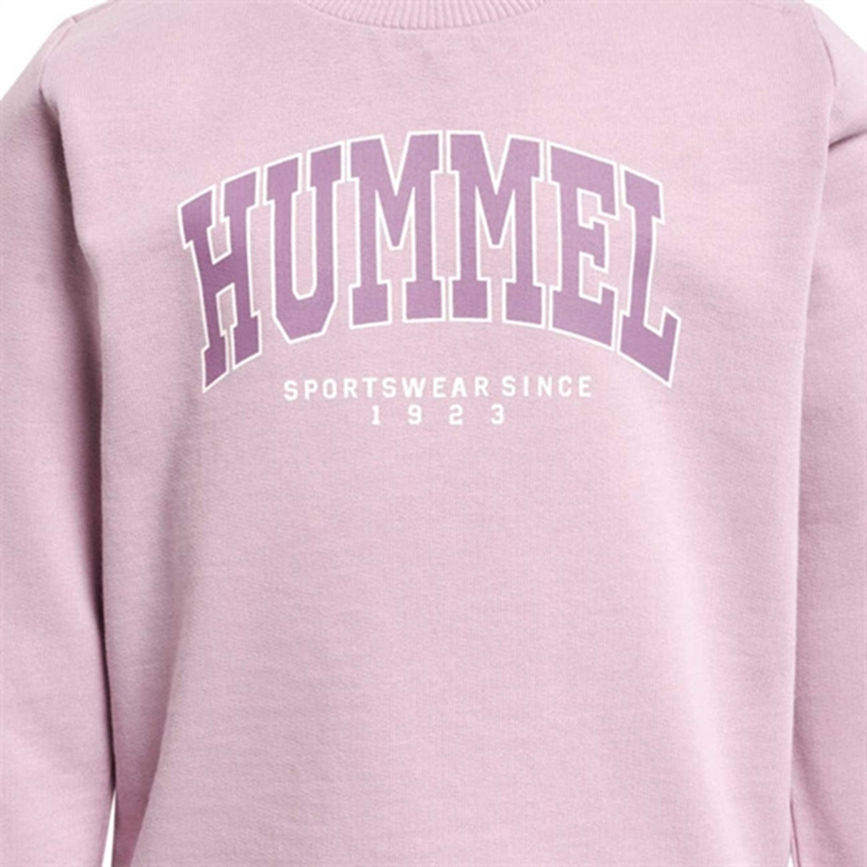 Hummel Mauve Shadow Fast Lime Sweatshirt 2
