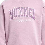Hummel Mauve Shadow Fast Lime Sweatshirt 2