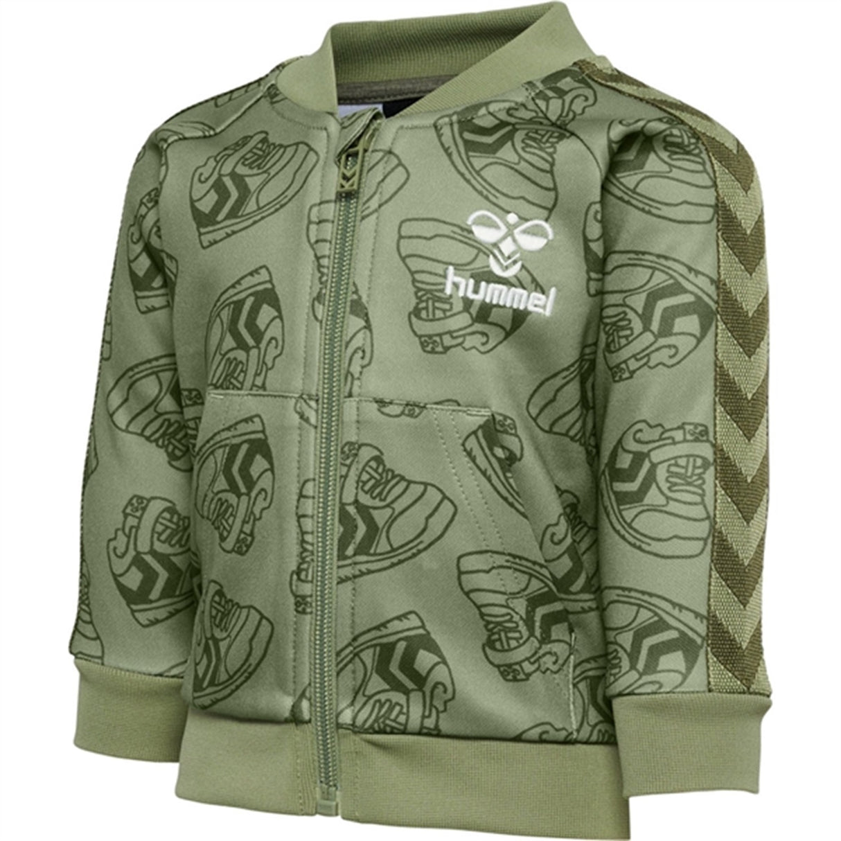 Hummel Oil Green Sneaker Jacket 3