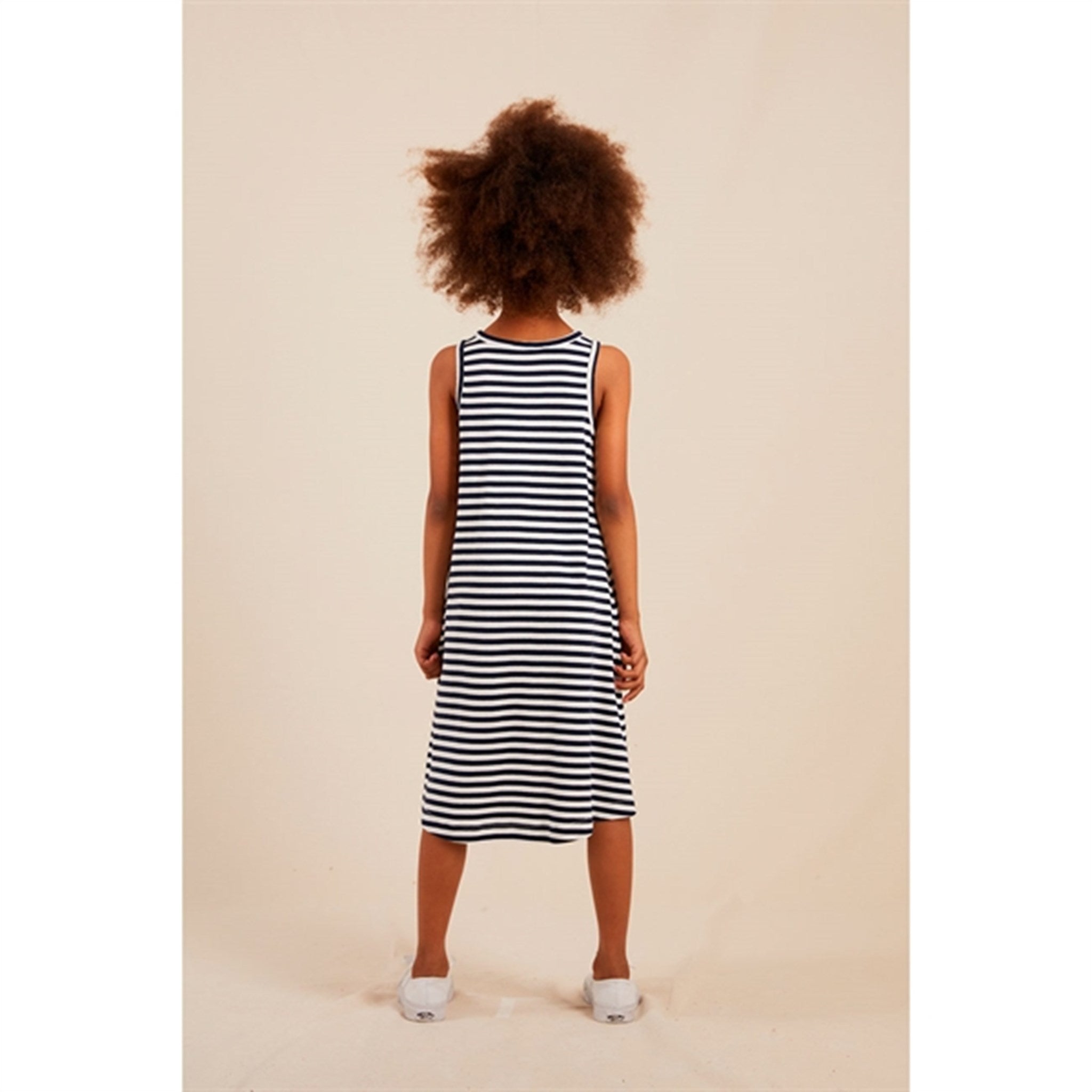 Finger In The Nose Arya Navy S Stripes Tank Top Dress 3