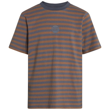 GRUNT Blue Stone Craig Stripe T-shirt