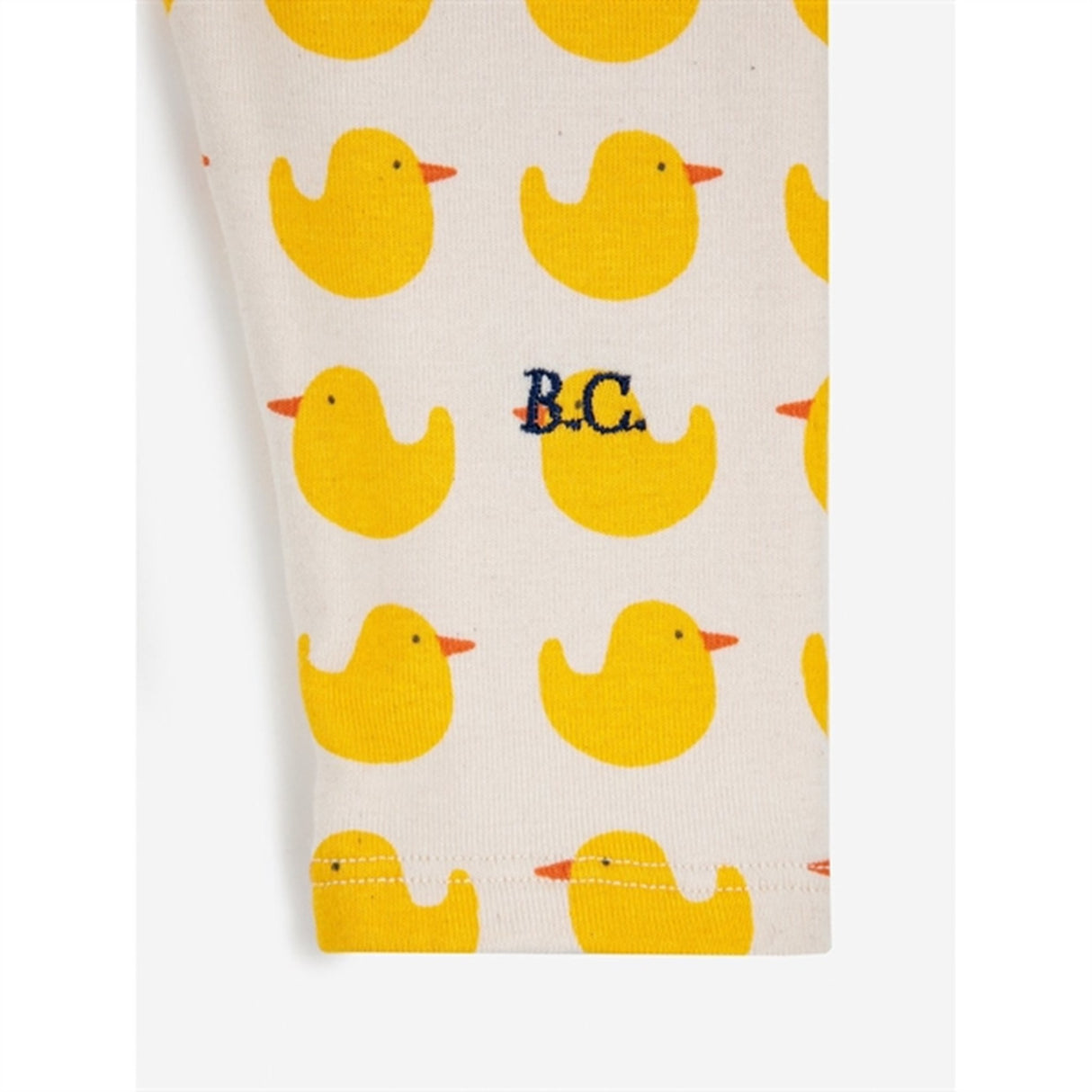 Bobo Choses White Rubber Duck Leggings AOP 3