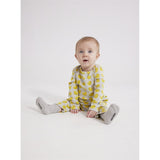 Bobo Choses Light Grey Rubber Duck Onesie AOP 2