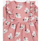 Bobo Choses Salmon Pink Mouse Dress AOP 3