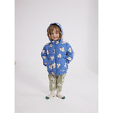 Bobo Choses Blue Mouse Hooded Jacket AOP 3