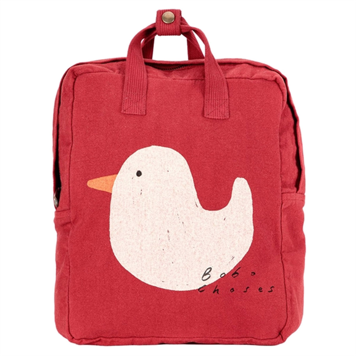 Bobo Choses Burgundy Red Rubber Duck Schoolbag