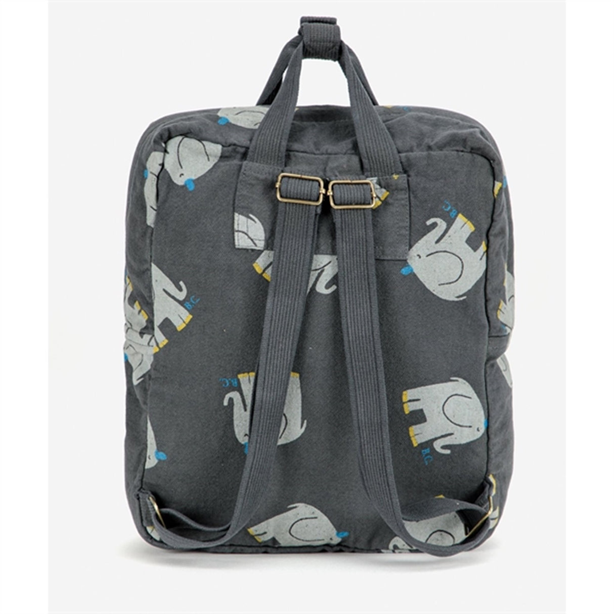 Bobo Choses Dark Grey The Elefant Schoolbag AOP 3