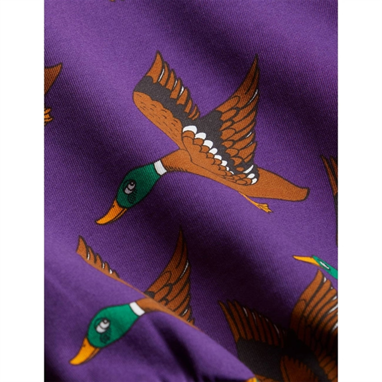 Mini Rodini Ducks Aop Sweatshirt Purple