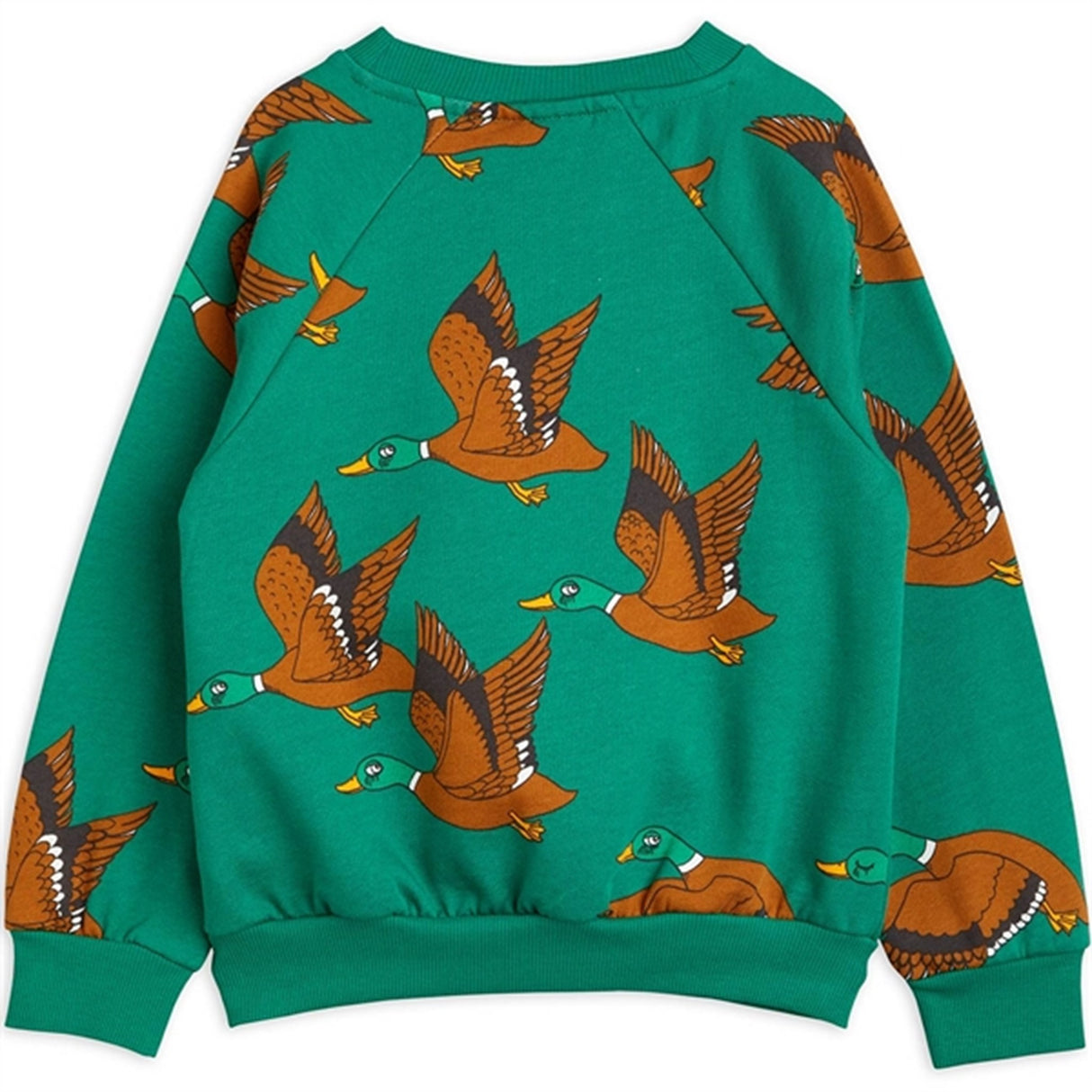 Mini Rodini Ducks Aop Sweatshirt Green