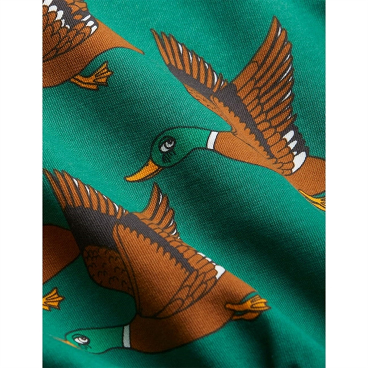 Mini Rodini Ducks Aop Sweatshirt Green