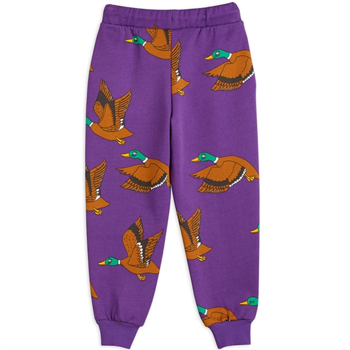 Mini Rodini Ducks Aop Sweatpants Purple 4