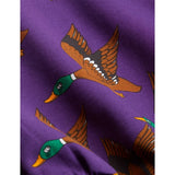 Mini Rodini Ducks Aop Sweatpants Purple 3