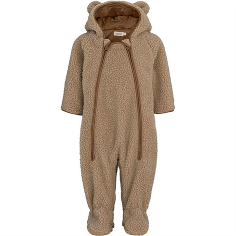 MarMar Robert B Teddybear Fleece Suit Sandstone