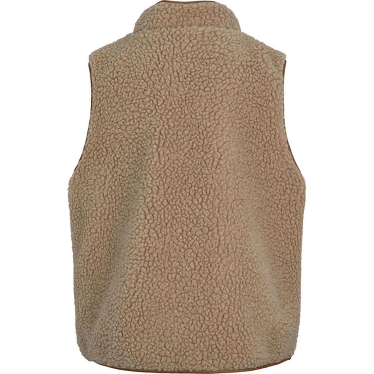 MarMar Joby Teddybear Fleece Vest Sandstone 3