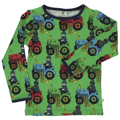 Småfolk Green Tractor Shirt