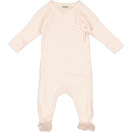 MarMar New Born Barely Rose Rubetta Pointelle Romper