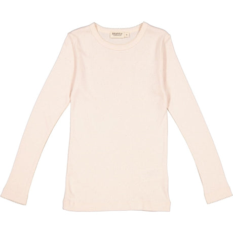 MarMar Modal Barely Rose Tamra Pointelle Blouse