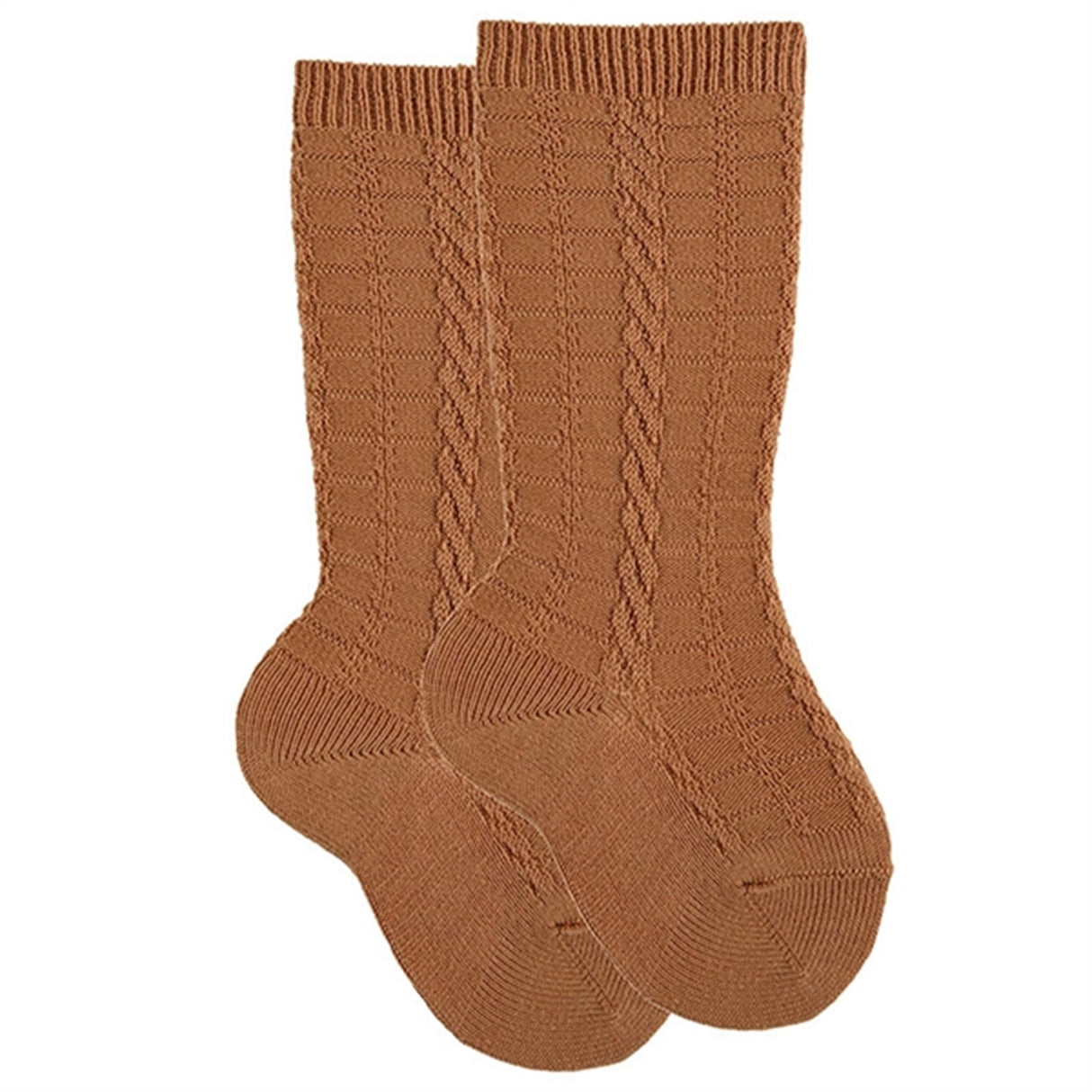 Cóndor Kneehigh Socks Cinnamon