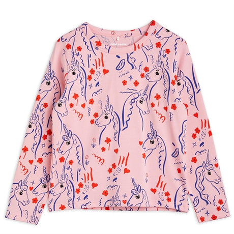 Mini Rodini Pink Scottish Unicorns Aop Blouse