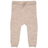 Copenhagen Colors Pale Cream Melange Merino Pants Pointelle