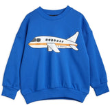 Mini Rodini Airplane Sp Sweatshirt Blue