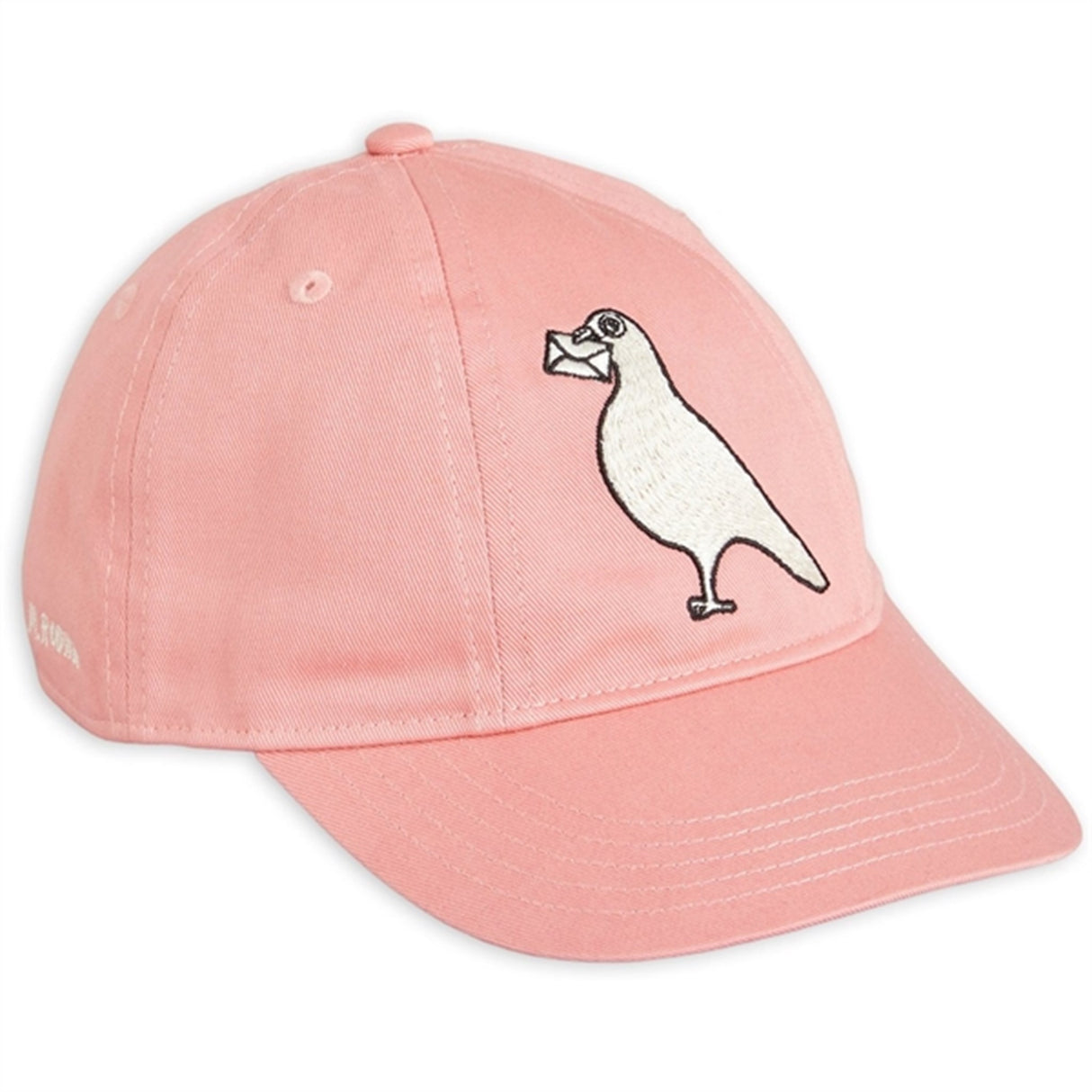 Mini Rodini Pigeons Emb Cap Pink